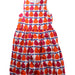 A Red Sleeveless Dresses from Jacadi in size 12Y for girl. (Front View)