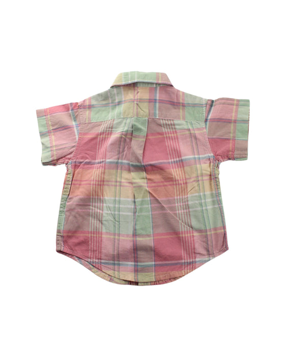 A Pink Short Sleeve Shirts from Ralph Lauren in size 12-18M for boy. (Back View)