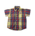 A Yellow Short Sleeve Shirts from Ralph Lauren in size 6-12M for boy. (Front View)