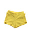 A Yellow Shorts from Mayoral in size 12-18M for girl. (Front View)