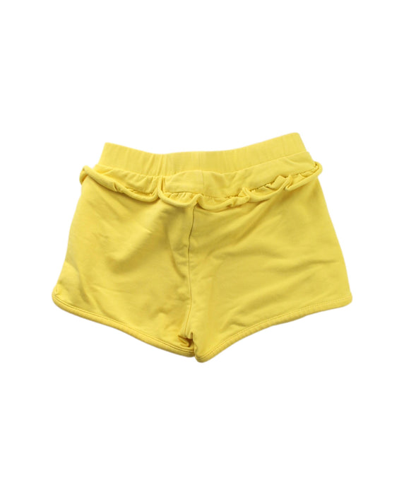 A Yellow Shorts from Mayoral in size 12-18M for girl. (Back View)