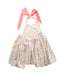 A White Sleeveless Dresses from MarlMarl in size 12-18M for girl. (Back View)