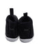 A Black Slip Ons from Air Jordan in size 3-6M for boy. (Back View)