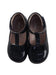 A Black Flats from Jacadi in size 18-24M for girl. (Back View)