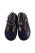 A Black Flats from Jacadi in size 12-18M for girl. (Back View)