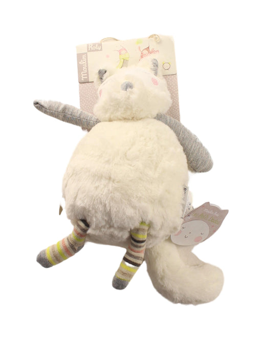 A White Soft Toys from Moulin Roty in size O/S for girl. (Front View)