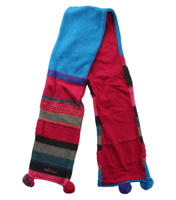 A Red Scarves from Catimini in size O/S for boy. (Back View)