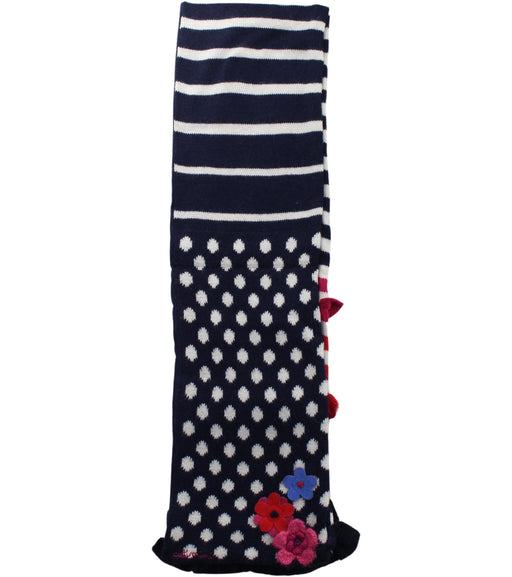 A Blue Scarves from Catimini in size O/S for girl. (Front View)