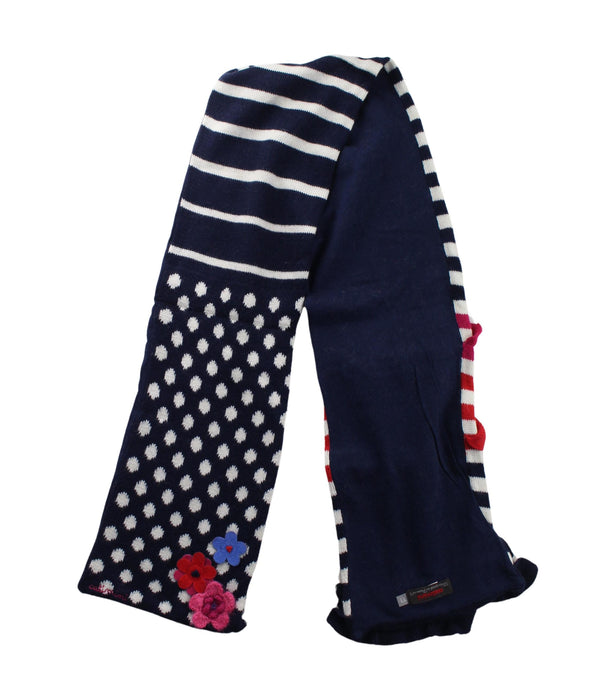 A Blue Scarves from Catimini in size O/S for girl. (Back View)