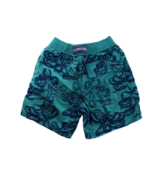 A Blue Shorts from Vilebrequin in size 8Y for boy. (Back View)