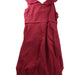 A Red Sleeveless Dresses from JJ's House in size 12Y for girl. (Back View)