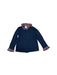 A Navy Long Sleeve Tops from Jacadi in size 5T for girl. (Front View)