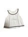 A White Sleeveless Tops from Jacadi in size 5T for girl. (Front View)