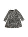 A Black Long Sleeve Dresses from Rachel Riley in size 4T for girl. (Front View)