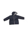 A Navy Lightweight Jackets from Petit Bateau in size 2T for neutral. (Front View)