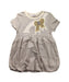 A Metallic Short Sleeve Dresses from I Pinco Pallino in size 8Y for girl. (Front View)
