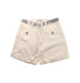 A White Shorts from Simonetta in size 10Y for girl. (Front View)