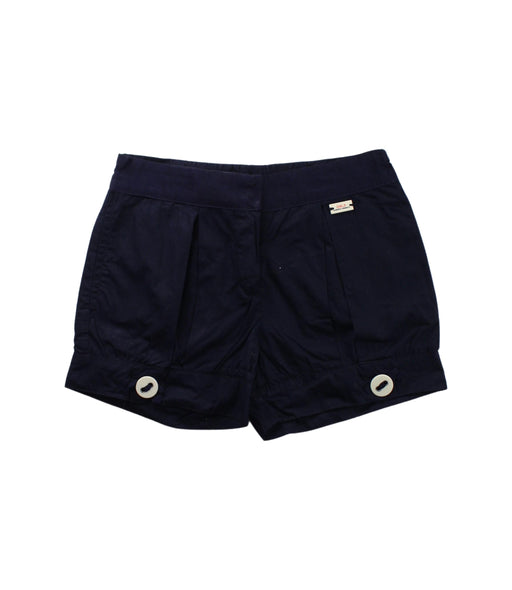 A Blue Shorts from Alberta Ferretti in size 6T for girl. (Front View)