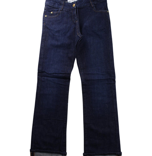 A Blue Jeans from Dior in size 8Y for boy. (Front View)