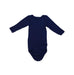 A Blue Long Sleeve Bodysuits from Petit Bateau in size 3-6M for neutral. (Front View)