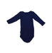 A Blue Long Sleeve Bodysuits from Petit Bateau in size 3-6M for neutral. (Back View)