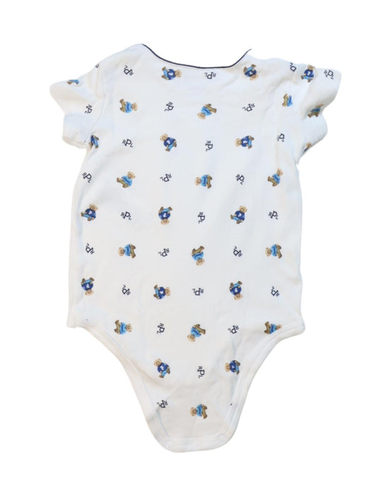 A Multicolour Short Sleeve Bodysuits from Ralph Lauren in size 3-6M for neutral. (Back View)