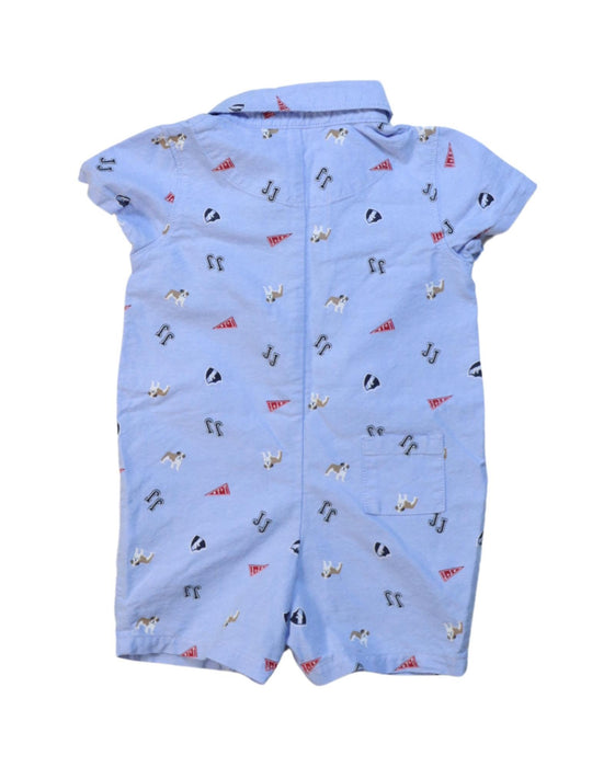 A Multicolour Short Sleeve Rompers from Janie & Jack in size 3-6M for boy. (Back View)