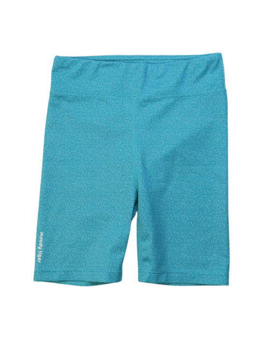 A Blue Active Shorts from Moody Tiger in size 7Y for girl. (Front View)