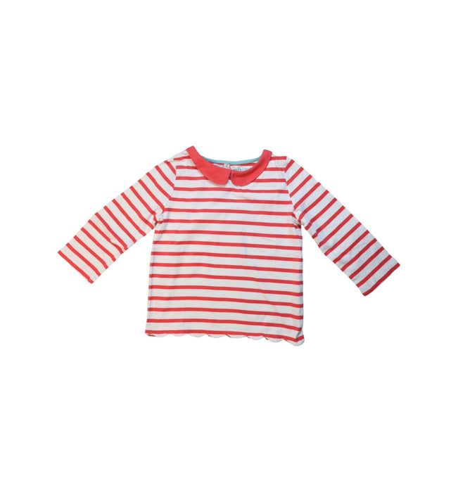 A Red Long Sleeve Tops from Boden in size 7Y for girl. (Front View)