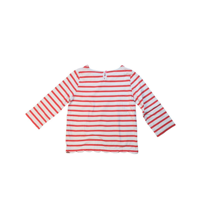 A Red Long Sleeve Tops from Boden in size 7Y for girl. (Back View)