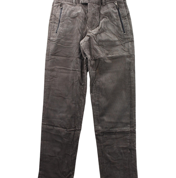 A Grey Casual Pants from I Pinco Pallino in size 10Y for boy. (Front View)