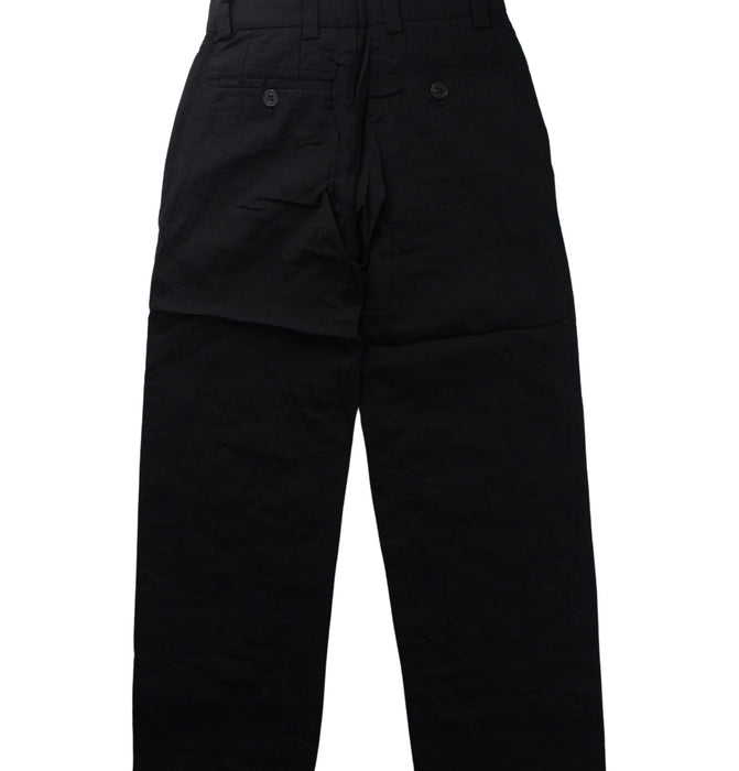 A Black Casual Pants from Boss in size 8Y for boy. (Back View)