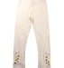 A White Leggings from Simonetta in size 14Y for girl. (Front View)