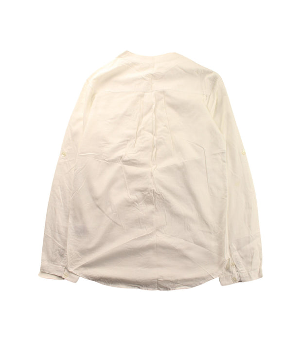 A White Long Sleeve Tops from Jacadi in size 10Y for boy. (Back View)
