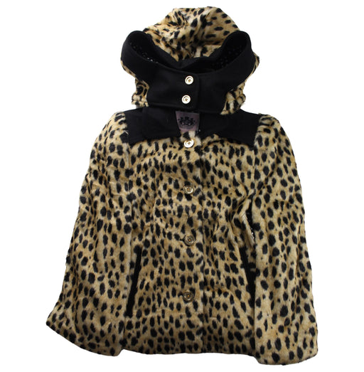 A Black Capes & Ponchos from Juicy Couture in size 12Y for girl. (Front View)