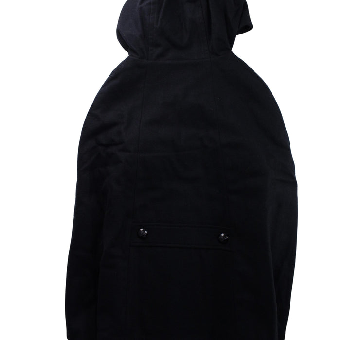 A Black Coats from Jacadi in size 12Y for girl. (Back View)