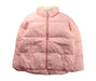 A Pink Puffer/Quilted Jackets from Ralph Lauren in size 6T for girl. (Front View)