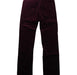 A Burgundy Casual Pants from Dior in size 10Y for girl. (Back View)