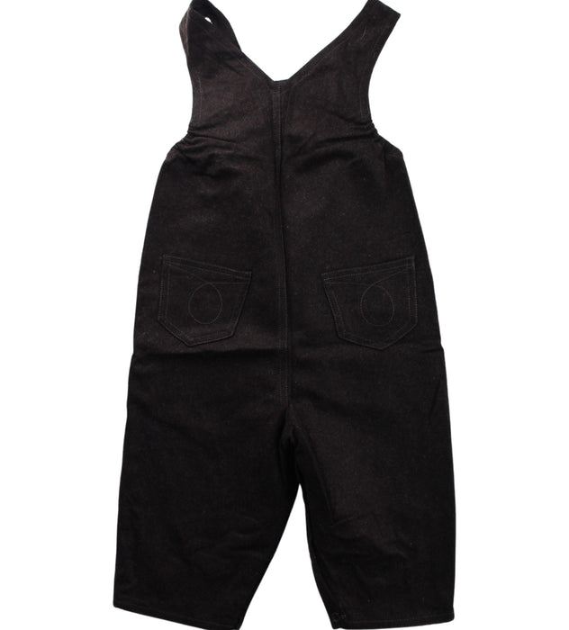 A Brown Long Overalls from Dior in size 2T for girl. (Back View)