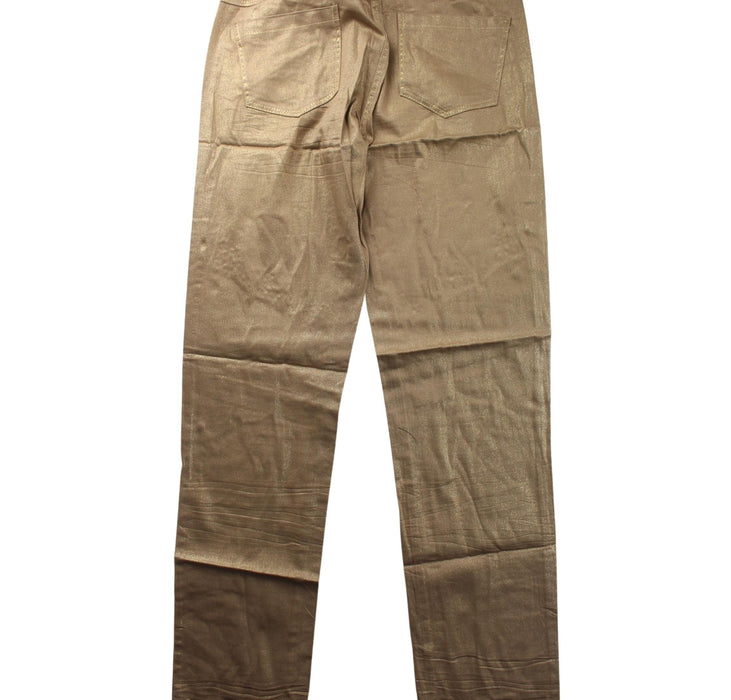 A Gold Casual Pants from Parrot in size 12Y for girl. (Back View)