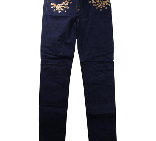 A Blue Jeans from Alviero Martini in size 14Y for girl. (Front View)