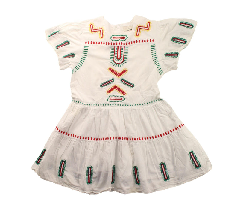 A White Short Sleeve Dresses from Stella McCartney in size 3T for girl. (Front View)