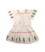 A White Short Sleeve Dresses from Stella McCartney in size 3T for girl. (Back View)