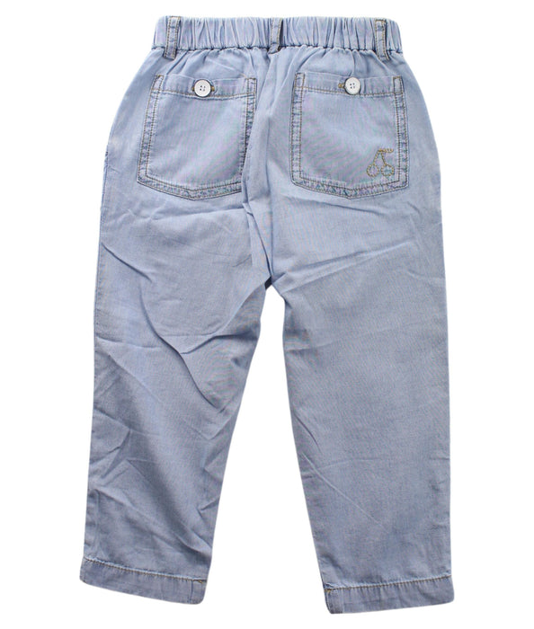 A Blue Casual Pants from Bonpoint in size 3T for girl. (Back View)