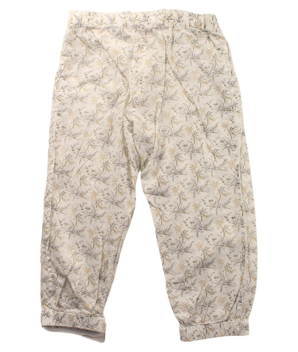 A White Casual Pants from Bonpoint in size 3T for girl. (Back View)