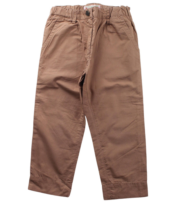 A Brown Casual Pants from Bonpoint in size 4T for girl. (Front View)