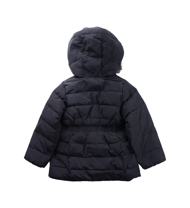 A Blue Puffer/Quilted Coats & Outerwear from Petit Bateau in size 3T for boy. (Back View)