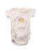 A White Short Sleeve Bodysuits from Chicco in size 0-3M for boy. (Front View)