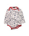 A White Long Sleeve Bodysuits from Ferrari in size 0-3M for boy. (Front View)