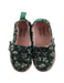 A Green Espadrilles from Toms in size 18-24M for girl. (Back View)